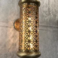 لوستر فانوسی تک شعله|لوستر و چراغ آویز|خاوران, |دیوار