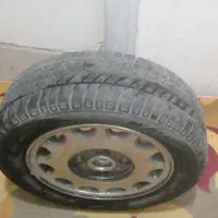 رینگ اسپرت و لاستیک پهن خارجی در حد نو|قطعات یدکی و لوازم جانبی|مشهد, رستگار|دیوار