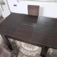 میز غذاخوری 4نفره تبدیل میشه به 6نفره|میز و صندلی غذاخوری|رشت, حمیدیان|دیوار