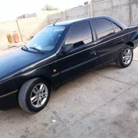 پژو 405 رنگ مشکی مدل 91 . معاوضه|خودرو سواری و وانت|سراوان, |دیوار