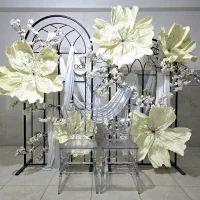 گل آرایی و تم بله‌برون عقد نامزدی عروسی