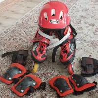 اسکیت دخترانه ست کامل حرفه ایی