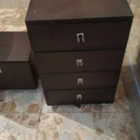 دراور ۴ کشو چوبی