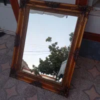 آینه قاب چوبی