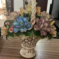 گلدان بزرگ گل چینی