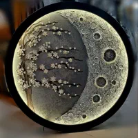 تابلوماه‌نوری|تابلو، نقاشی، عکس|رودبار, |دیوار