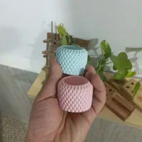 جا شمعی  گلدان دکوری تزئینی گل