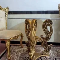 میز غذاخوری منبت
