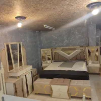 تخت خواب دو نفره|تخت و سرویس خواب|شوشتر, |دیوار