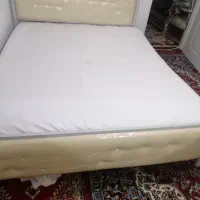 تخت دو نفره فلزی با خوشخاب در حد