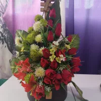 باکس گل روز زن و روزمادر|گل مصنوعی|کرج, کوی کارمندان جنوبی|دیوار