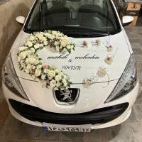 گلآرایی ماشین عروس و مراسمتون دسته گل