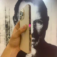 ایفون ۱۴ پرو مکس گلد تمیز|موبایل|اصفهان, آبشار|دیوار