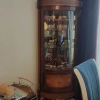 بوفه ویترینی جفت به همراه میز پذیرایی