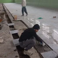 سنگ کاری موزاییک وکاشیکاری