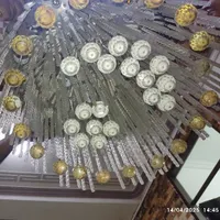 لوستر بزرگ بلوتوثی و اسپیکر دار و کامل و سالم