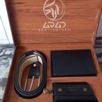کیف و کمربند چرم طبیعی