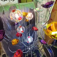 آباژور گل گلاب|چراغ خواب و آباژور|گرگان, |دیوار