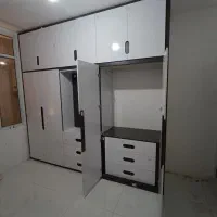 کتاب خانه کمد دیواری قفسه شلف کابینت|کتابخانه، شلف، قفسههای دیواری|مشهد, طلاب|دیوار