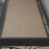 تخت تک نفره فلزی-چوبی نو|تخت و سرویس خواب|تهران, خزانه|دیوار