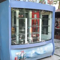 یخچال ویترینی ایستاده ۶ درب موتور دانفوس فابریک
