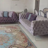 مبل و نهار خوری باهم به فروش می‌رسد|مبلمان خانگی و میز عسلی|شاهین‌شهر, شهرک هشت بهشت|دیوار