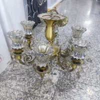 لوستر ۶شاخه تمام برنزی|لوستر و چراغ آویز|نسیمشهر, |دیوار
