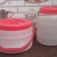 دو عدد دبه نگه دارنده رب