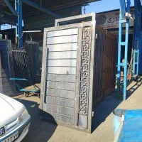 درب حیاطی ویلایی آپارتمانی آکاردئونی