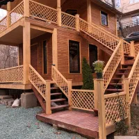 اجاره کلبه جنگلی لب رودخانه