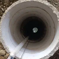 مغنی چاه حفر چاه فاضلاب آب تخریب ساختمان