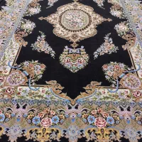 قالیچه قم کرک و ابریشم