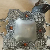 گلدان و گل و ظروف پیوتر