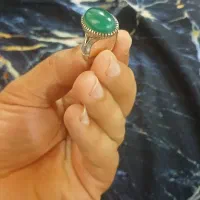 انگشتر نقره سبز|جواهرات|گرگان, |دیوار