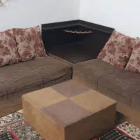 مبل ال با آینه کنسول