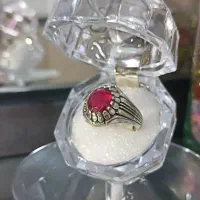 انگشتر یاقوت سرخ کار استاد مجید زنجان
