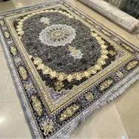 فرش ۹ متری تک سایز و جفتی اخری طرح ترنج سنتی فیلی