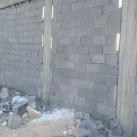 دیوار چینی شیب بندی سیمان کاری