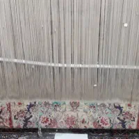 فروش فرش نیمه کاره زرونیم چله ابریشم