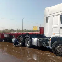 جابجایی حمل بار با تریلی کفی|خدمات حمل و نقل|اهواز, سلطانمنش|دیوار