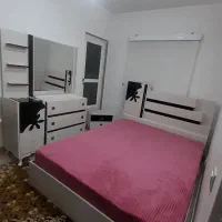 فروش سرویس خواب ۲نفره (تخت،کنار تختی و میزآرایش)