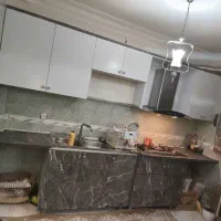 کابینت همراه با سینک و هود