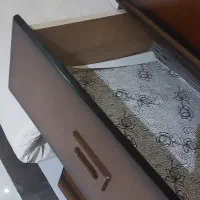 تخت یکنفره ۹۰ و کمد لباس فوری فروشی|تخت و سرویس خواب|تهران, سردارجنگل|دیوار