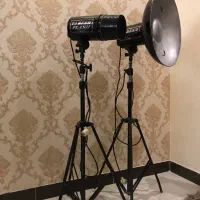 دو عدد نور قدیمی مخصوص آتلیه