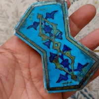 کاشی لعاب دار تاریخ دار