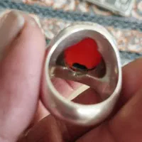 انگشتر عقیق سرخ رکاب صدوقی|جواهرات|مشهد, شهید شهریاری|دیوار