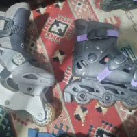 دو جفت اسکیت سایز کوچیک بچگانه