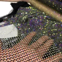 لباس کردی پارچه تور فول نگین