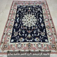 فرش دستباف سایز قالیچه گل ابریشم|فرش|تهران, ونک|دیوار