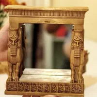 ست هخامنش و کتیبه کوروش همراه با گلدان